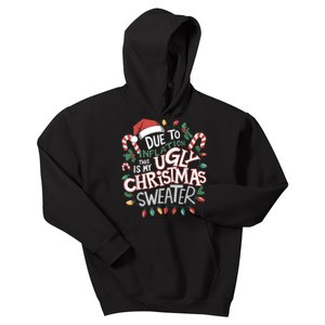 Due To Inflation Ugly Christmas Sweaters For Women Funny Kids Hoodie