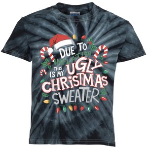 Due To Inflation Ugly Christmas Sweaters For Women Funny Kids Tie-Dye T-Shirt