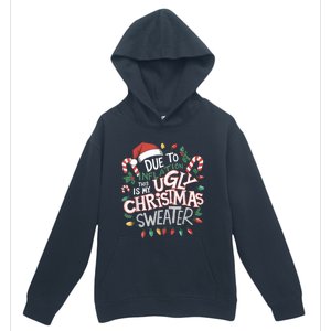 Due To Inflation Ugly Christmas Sweaters For Women Funny Urban Pullover Hoodie