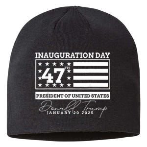 Donald Trump Inauguration Day 2025 Woman Inaugural Sustainable Beanie