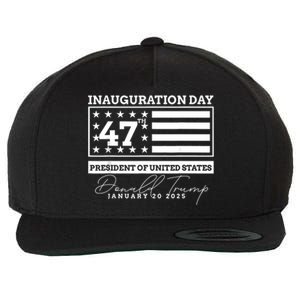 Donald Trump Inauguration Day 2025 Woman Inaugural Wool Snapback Cap