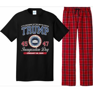 Donald Trump Inauguration Day Jan 2025 45th 47th President Pajama Set