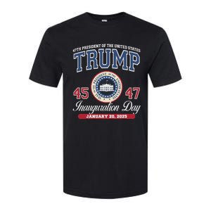 Donald Trump Inauguration Day Jan 2025 45th 47th President Softstyle CVC T-Shirt