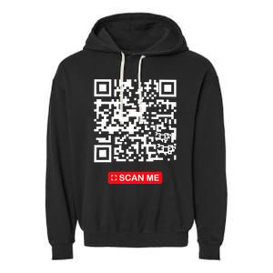 Donald Trump Is Your President Qr Trump Is Dancing Garment-Dyed Fleece Hoodie