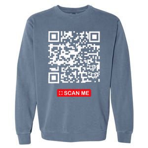 Donald Trump Is Your President Qr Trump Is Dancing Garment-Dyed Sweatshirt