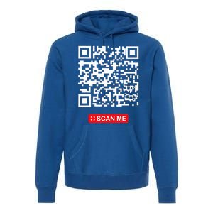 Donald Trump Is Your President Qr Trump Is Dancing Premium Hoodie