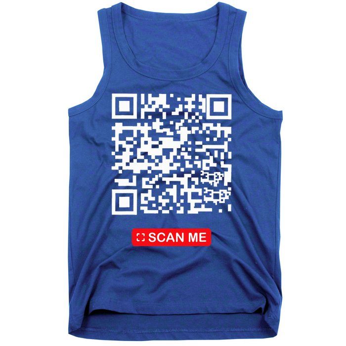 Donald Trump Is Your President Qr Trump Is Dancing Tank Top