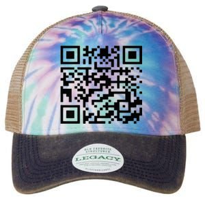 Donald Trump Is Your President Qr Trump Legacy Tie Dye Trucker Hat