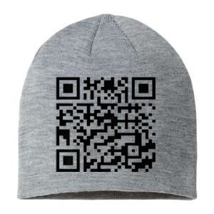 Donald Trump Is Your President Qr Trump Sustainable Beanie