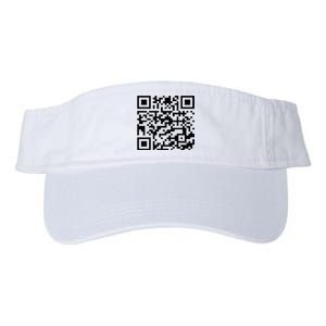 Donald Trump Is Your President Qr Trump Valucap Bio-Washed Visor