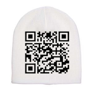 Donald Trump Is Your President Qr Trump Short Acrylic Beanie