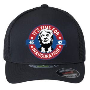 Donald Trump Inauguration Day 47th President Inauguration Day Flexfit Unipanel Trucker Cap