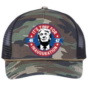 Donald Trump Inauguration Day 47th President Inauguration Day Retro Rope Trucker Hat Cap