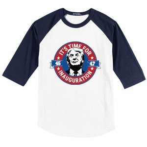 Donald Trump Inauguration Day 47th President Inauguration Day Baseball Sleeve Shirt