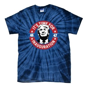 Donald Trump Inauguration Day 47th President Inauguration Day Tie-Dye T-Shirt