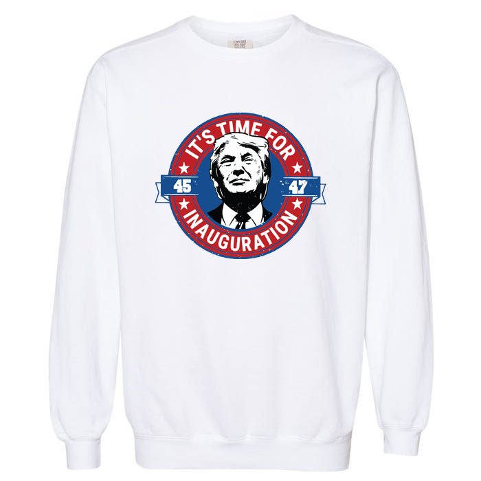 Donald Trump Inauguration Day 47th President Inauguration Day Garment-Dyed Sweatshirt