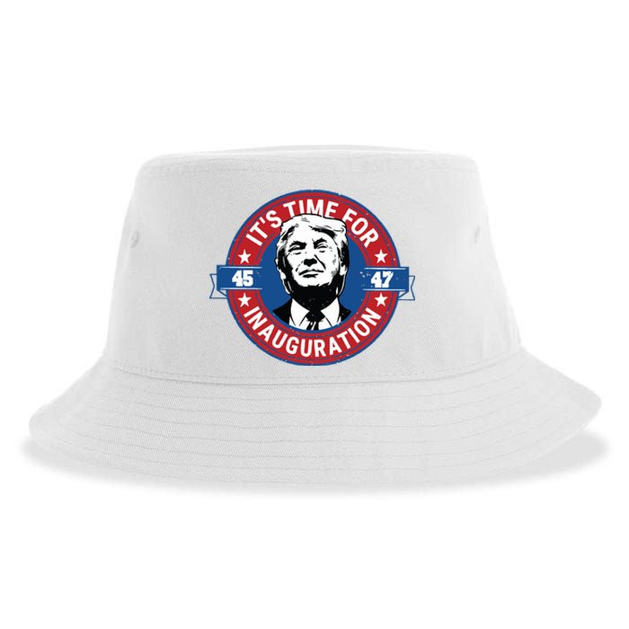 Donald Trump Inauguration Day 47th President Inauguration Day Sustainable Bucket Hat