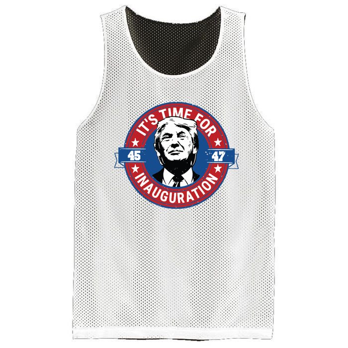 Donald Trump Inauguration Day 47th President Inauguration Day Mesh Reversible Basketball Jersey Tank