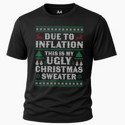Due To Inflation This Is My Ugly Sweater For Christmas Xmas Cute Gift Performance Shirt