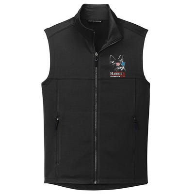 Donald Trump Is A Scab Vote Harris Collective Smooth Fleece Vest