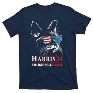 Donald Trump Is A Scab Vote Harris T-Shirt