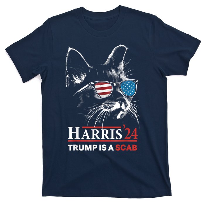 Donald Trump Is A Scab Vote Harris T-Shirt