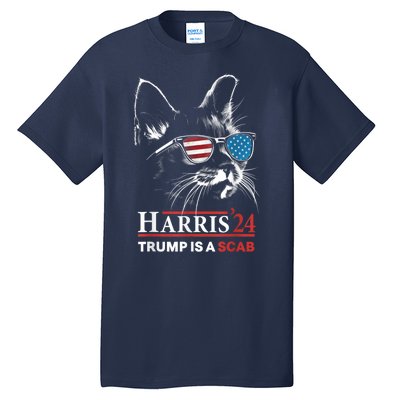 Donald Trump Is A Scab Vote Harris Tall T-Shirt