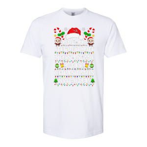 Due To Inflation Ugly Christmas Sweaters Family Xmas Pajamas Softstyle CVC T-Shirt