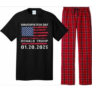 Donald Trump Inauguration Day 2025 47th President Usa Flag Pajama Set