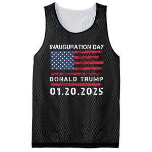 Donald Trump Inauguration Day 2025 47th President Usa Flag Mesh Reversible Basketball Jersey Tank