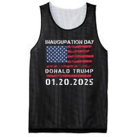 Donald Trump Inauguration Day 2025 47th President Usa Flag Mesh Reversible Basketball Jersey Tank