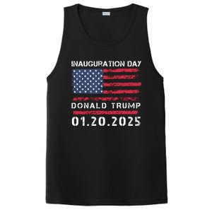 Donald Trump Inauguration Day 2025 47th President Usa Flag PosiCharge Competitor Tank