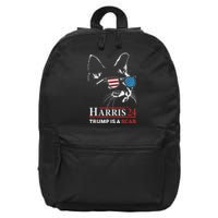 Donald Trump Is A Scab Vote Harris Valz Cat Lady 16 in Basic Backpack