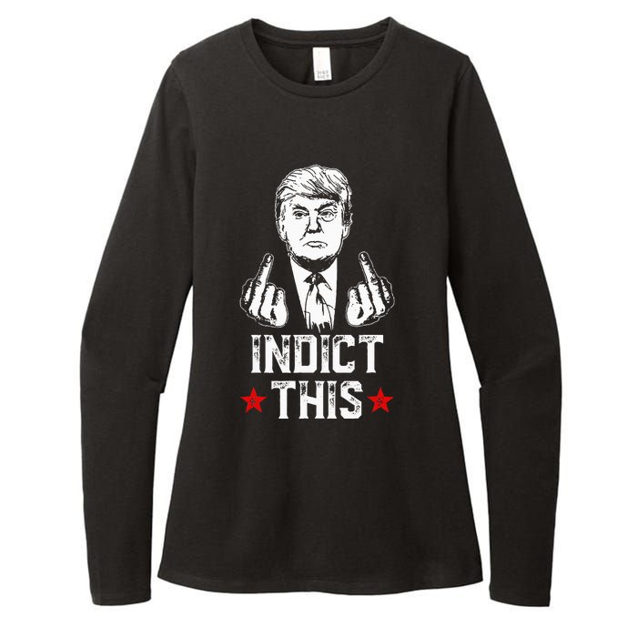 Donald Trump Indict This Political Arrest For Republican Womens CVC Long Sleeve Shirt