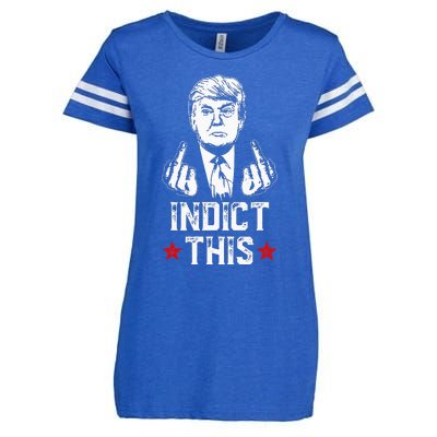 Donald Trump Indict This Political Arrest For Republican Enza Ladies Jersey Football T-Shirt