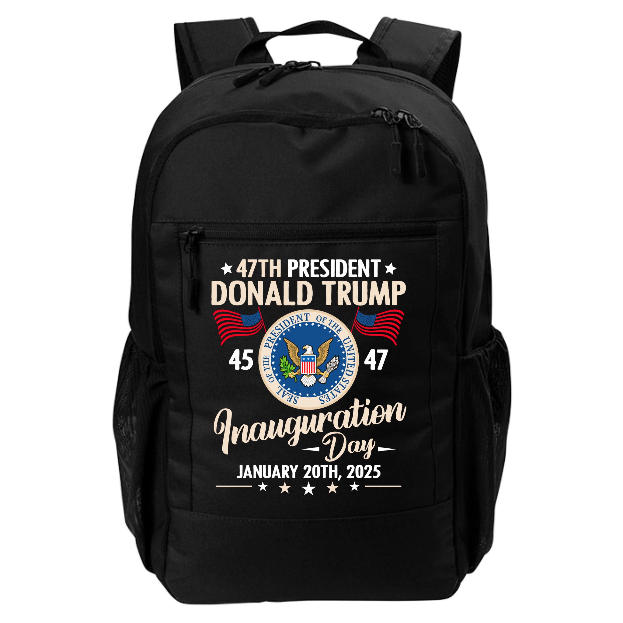 Donald Trump Inauguration Day 2025 47th Backpack