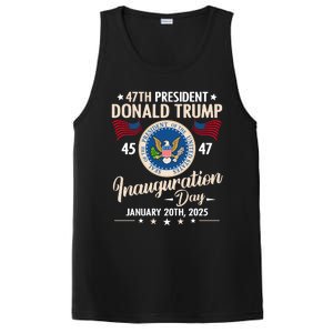 Donald Trump Inauguration Day 2025 47th PosiCharge Competitor Tank