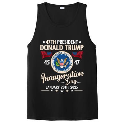 Donald Trump Inauguration Day 2025 47th PosiCharge Competitor Tank