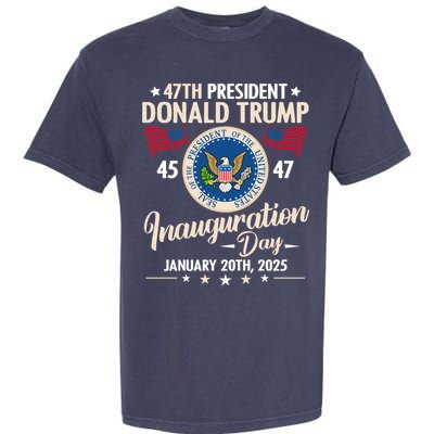 Donald Trump Inauguration Day 2025 47th Garment-Dyed Heavyweight T-Shirt