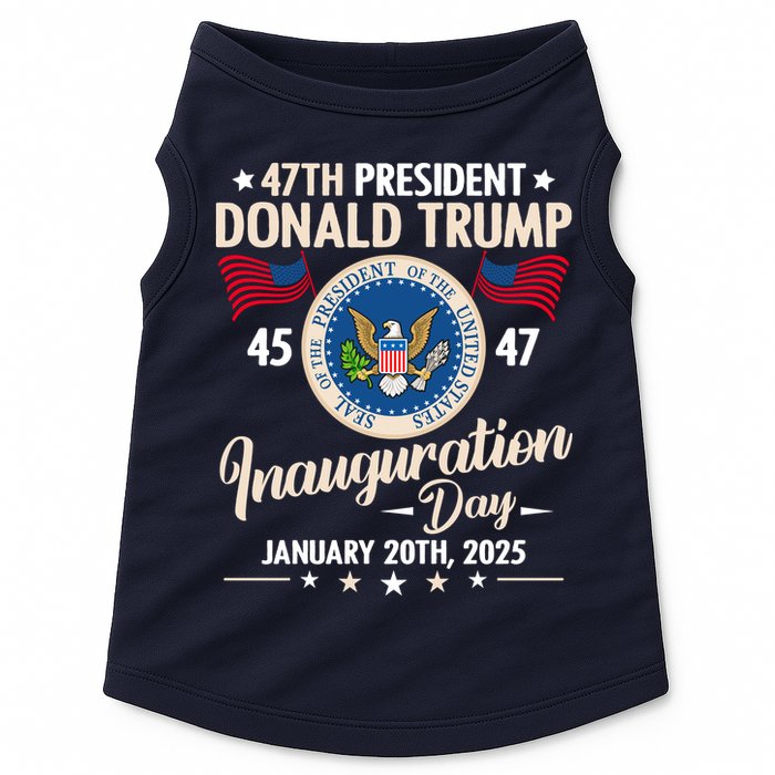 Donald Trump Inauguration Day 2025 47th Doggie Tank