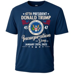 Donald Trump Inauguration Day 2025 47th Cooling Performance Crew T-Shirt