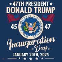 Donald Trump Inauguration Day 2025 47th Hoodie