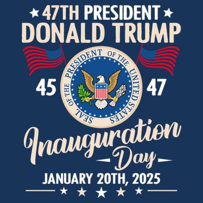 Donald Trump Inauguration Day 2025 47th T-Shirt