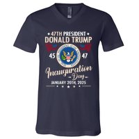 Donald Trump Inauguration Day 2025 47th V-Neck T-Shirt