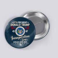 Donald Trump Inauguration Day 2025 47th Button