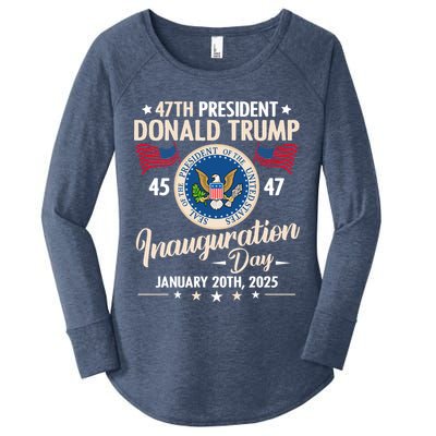Donald Trump Inauguration Day 2025 47th Women's Perfect Tri Tunic Long Sleeve Shirt