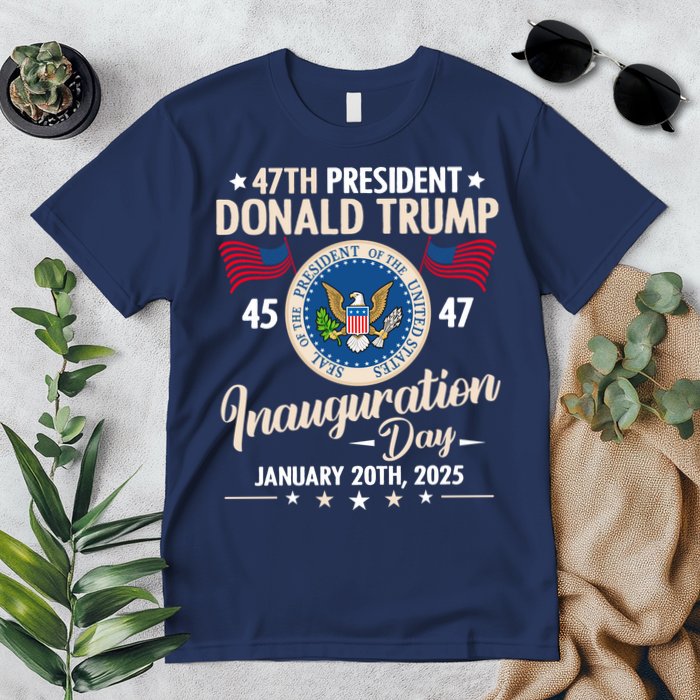 Donald Trump Inauguration Day 2025 47th Premium T-Shirt