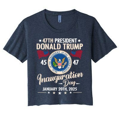 Donald Trump Inauguration Day 2025 47th Crop Top
