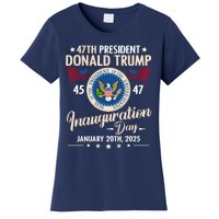 Donald Trump Inauguration Day 2025 47th Women's T-Shirt