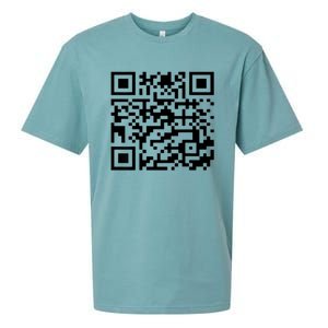 Donald Trump Is Your President Qr Trump Sueded Cloud Jersey T-Shirt